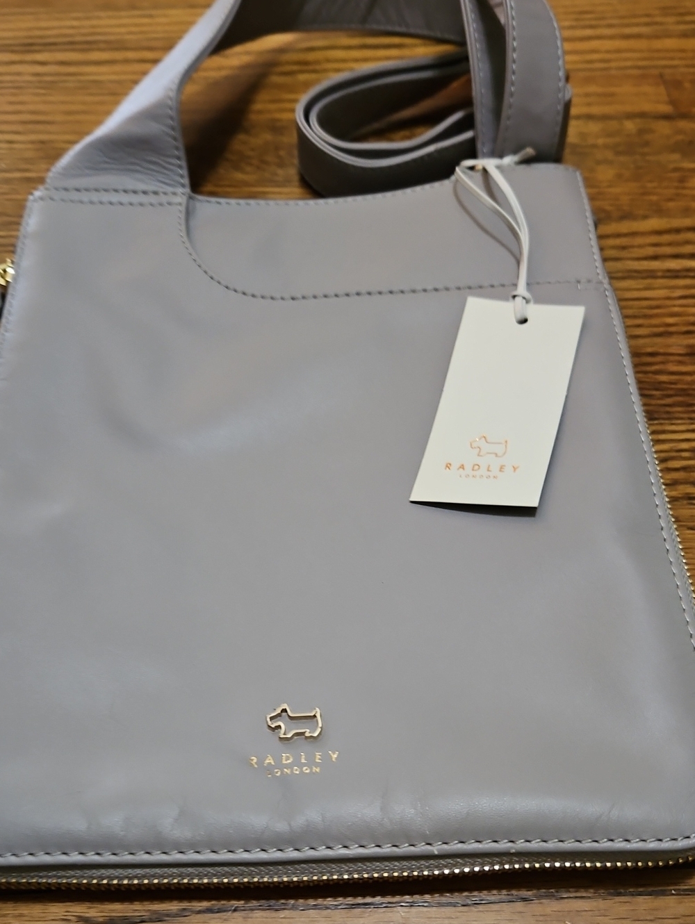Radley London Grey NWT Crossbody Bag
